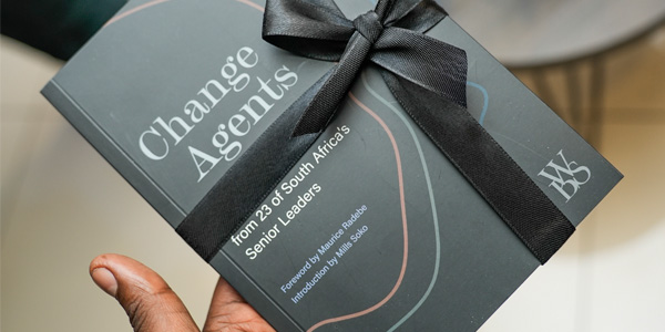 Wits Business School recently launched its book Change Agents: Leadership Lessons from 23 of South Africa’s Senior Leaders.